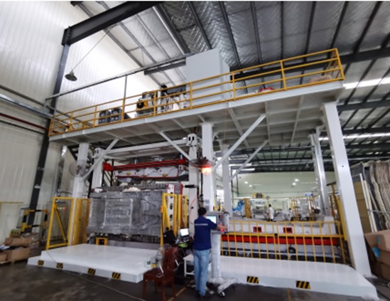 汽车地毯发泡生产线