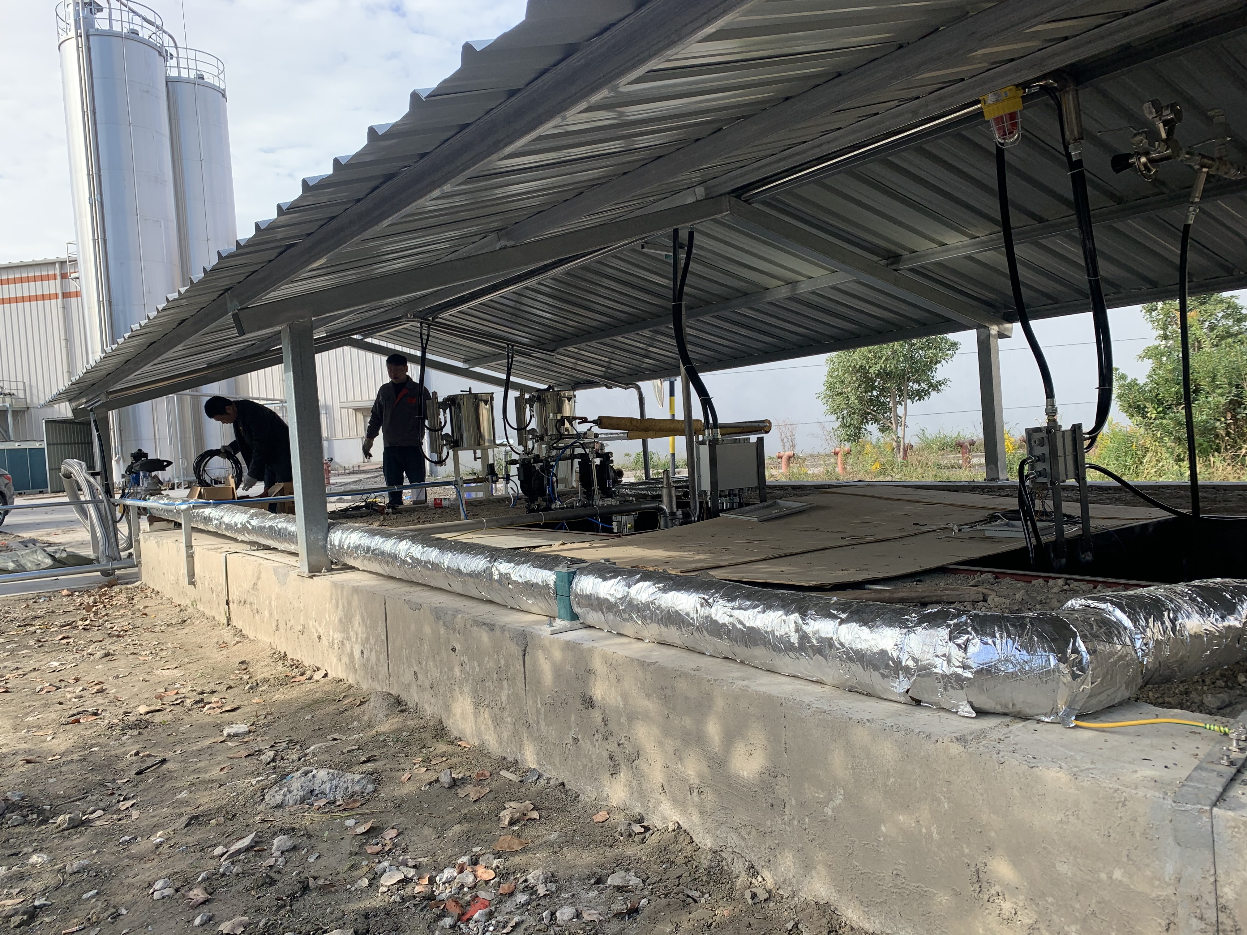 环戊烷储存输送系统