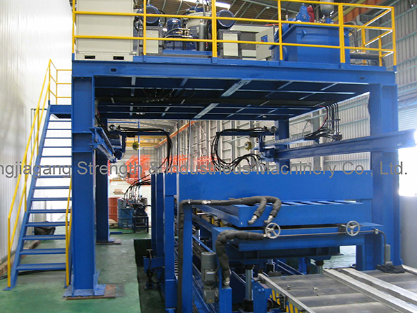 PSP夹心板发泡生产线